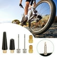 thumbnail image 5 of Road Bike Tire Valves Adapters Sphere Pumps Needle Nozzle Inflator Adapter for Standard Pumps or Air Compressor Enduring, 5 of 9