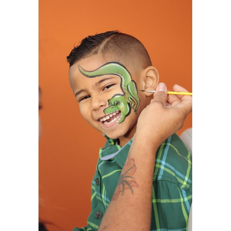  Face Painting Kit for Kids with 16 Colors - Step-by Step  Tutorial Included : Arts, Crafts & Sewing
