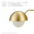 thumbnail image 3 of Eclipse Wall Sconce in Brass, 3 of 10