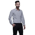 thumbnail image 2 of BESTMAN Printed Formal Shirts For Men Slim Fit Spread Collar Cotton Shirt, 2 of 5