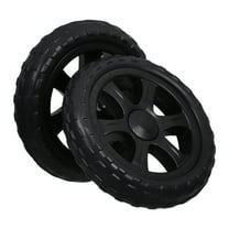 2 Pcs Grill Wheels Foldable Utility Cart Replacement Shopping
