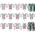 thumbnail image 3 of Ensemble de Lacets Plats de 2 Paires Longueurs Multiples pour Espadrilles, 3 of 3
