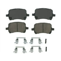 Front Brake Pad Set - Compatible with 2007 - 2012 Chevy Malibu 2008 2009 2010 2011