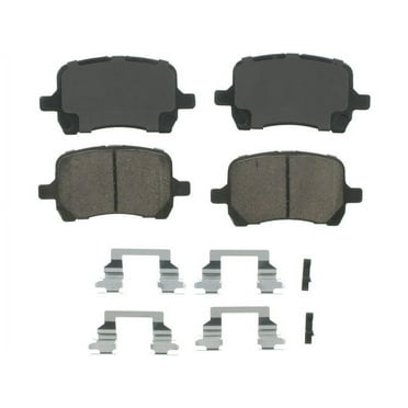 Front Brake Pad Set - Compatible with 2007 - 2012 Chevy Malibu 2008 2009 2010 2011