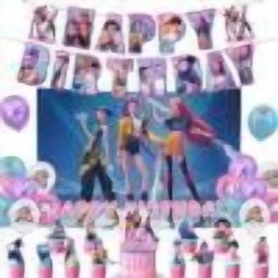 ROKZELT K-POP Demon Hunnen Feestset – 25 Delige Taarttopper, Banner, Ballonnen & Meer Voor Een Onvergetelijk Kinderfeest