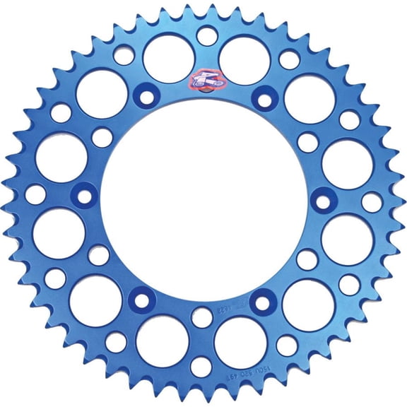 Renthal Rear Sprocket (520 / 49T) (Blue) for 94-19 KTM 250SX