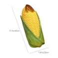 thumbnail image 3 of 17.7in Corn Plush Pillow, Realistic Stuffed Vegetable Doll with Soft Cotton Fabric, Cute Funny Simulation Toy for Kids Boys Girls, Cozy Hugging Cushion, Birthday Holiday Gift and Home Sofa Decoration, 3 of 6