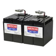 ABC RBC55 - UPS battery - 4 x battery - lead acid - 8 Ah - for P/N: SMT2200C, SMT2200I-AR, SMT2200IC, SMT3000C, SMT3000I-AR, SMT3000IC, SUA3000I-IN