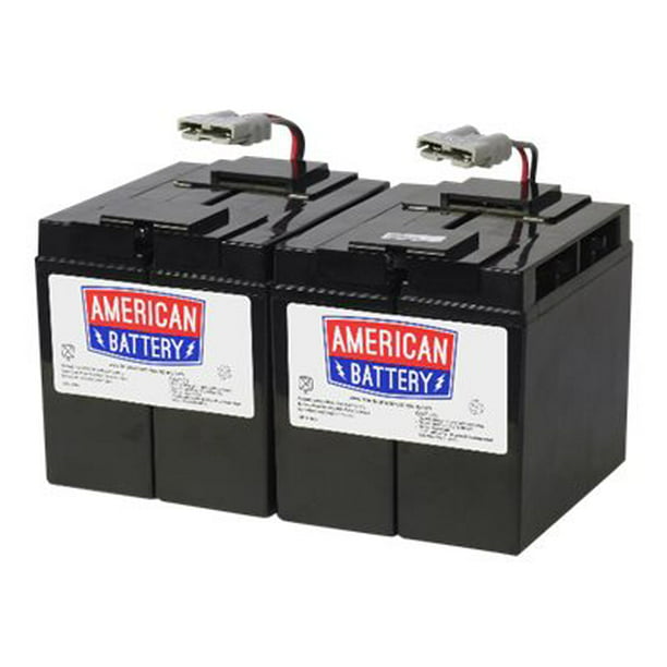 ABC RBC55 - UPS Batterie - 4 x Batterie - Acide de Plomb - 8 Ah - pour P/N: SMT2200C, SMT2200I-AR, SMT2200IC, SMT3000C, SMT3000I-AR, SMT3000IC, SUA3000I-IN