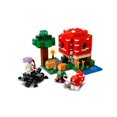 thumbnail image 3 of LEGO Minecraft The Mushroom House Set 21179, 3 of 4