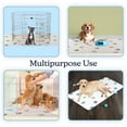 thumbnail image 4 of PETMAKER 46.5”x24” Large PVC Dog Mat for Food and Water, Crate Pad, and Floor Protector (Paw Prints), 4 of 8