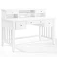 thumbnail image 1 of Crosley Adler Ordinateur de Bureau avec Clapier en Blanc, 1 of 7