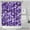 Purple Lilac Camo, variant on Pixel Gray Camo Digital Pattern Shower Curtain 84"x72" ,Bathroom Decorative Shower Curtains Set with 12 Hooks,Modern Waterproof Washable Shower Curtain