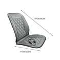 thumbnail image 3 of Winter Automobile Heating Seat Cushion 12v Automobile Lighter Electric Heating Universal Seat Cushion, 3 of 5
