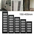 thumbnail image 3 of 100x250mm Aluminium Ventilation Grille Rectangular Cabinet Wardrobe Air Vent Grille Ventilation-Cover, 3 of 4