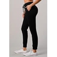 thumbnail image 4 of Women's High Waisted Sporty Gym Athletic Fit Jogger Sweatpants and Loose fit Lounge Trousers Made in USA…, 4 of 4