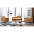 thumbnail image 2 of American Eagle Furniture Genuine Leather Loveseat in Yellow, 2 of 2