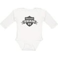 thumbnail image 3 of Inktastic Banner Groom's Team Boys or Girls Long Sleeve Baby Bodysuit, 3 of 5