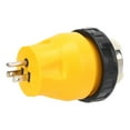 thumbnail image 1 of Convertisseur de Verrouillage Électrique RV, Cordon d'Alimentation à Verrouillage par Rotation Prise 15A Mâle à 50A Femelle pour Conversion, 1 of 7