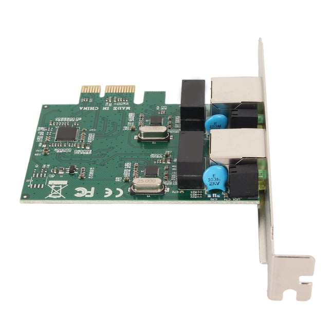 Dual Port Gigabit NIC,Dual Port PCIe Network Gigabit Ethernet Card Ethernet Network Card Proven Performance