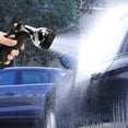 thumbnail image 2 of sruoe Garden Hose Nozzle Sprayer, Adjustable High Pressure Water Sprayer, Hose Nozzle Heavy Duty, Rubber Water Nozzle, Outdoor Water Gun for Washing Cars, Garden, Plants, 2 of 7