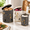 Terazzo-Potato, Onion, Garlic Set, variant on Metal Potato And Onion Storbin Set Of 3 With Garlic Keeper - Vintkitchen Canisters Vegetable Containers Farmhouse Rustic Pantry O