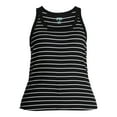thumbnail image 5 of Terra & Sky Women's Plus Size Scoop Neck Rib Tank Top, Size 0X-5X, 5 of 5