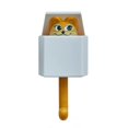 thumbnail image 1 of Lindos ganchos para mascotas, gancho adhesivo creativo para decoración de habitación, para abrigo, bufanda, sombrero, toalla, llave, para decoración colgante de pared, 1 of 5