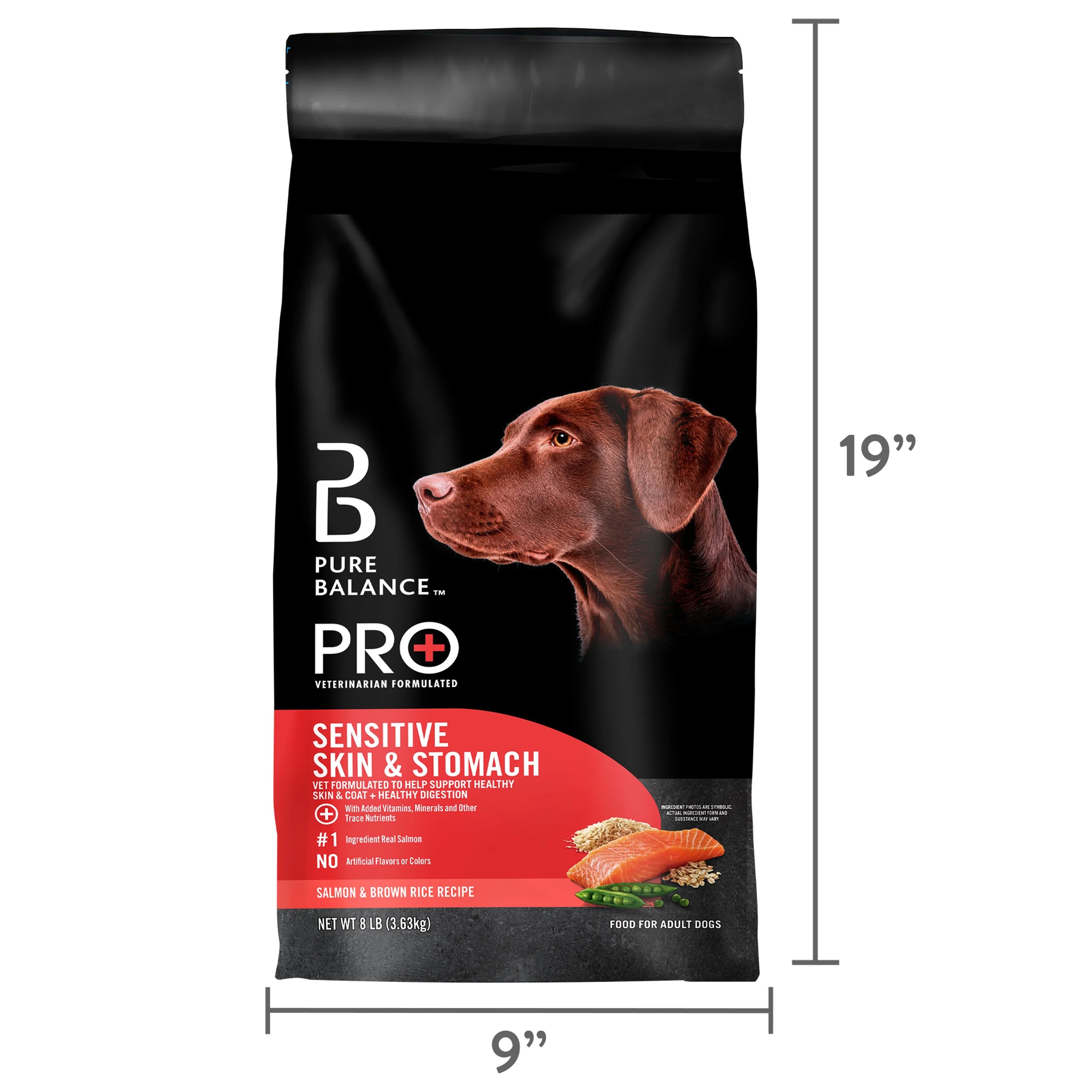 Pure Balance Pro+ Sensitive Skin & Stomach Dog Food, Salmon & Rice photo 8