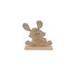 thumbnail image 1 of Fiudx Adornos de Conejito de Pascua de Madera, Manualidades para Pintar, Madera Ecológica, 8 Diseños Únicos, Decoración de Mesa, Decoración Navideña, 11 X 10 X 4,5 Cm, Juego de 8 Piezas, 1 of 2