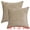 Camel, variant on Unique Bargains Solid Chenille Decorative Throw Pillow Covers Pack of 2 Yellow 18" x 18"