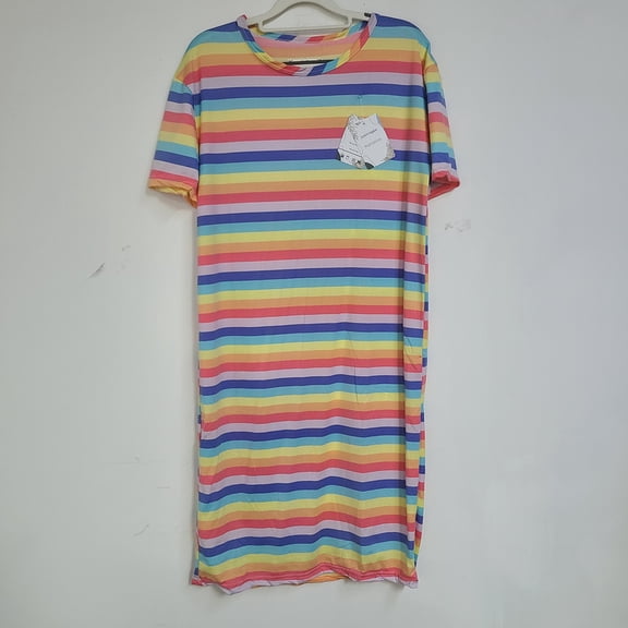 JAXVVIQEN Nightshirts Nightshirt Women Short Sleeve Sleep Shirt Loungewear Casual Dress, Soft Breathable Cotton