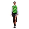 thumbnail image 5 of Bintarealwax Women's Summer Vest Tops Sleeveless Button Up Casual Fashion Waistcoat Vest Traditional African Clothes WY11079, 5 of 5