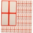 thumbnail image 4 of GOOHOCHY Blank Classified Tag Stickers White Raflacoat Self-Adhesive 100 Sheets, 4 of 8