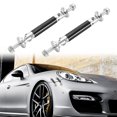 thumbnail image 1 of Tomall 2 Piezas 45 Mm Coche Ajustable Parachoques Delantero/Trasero Divisor De Labio Soporte Varilla De Puntal Fibra De Carbono Plata Universal Auto Parachoques Sujetadores Palanca (Fibra De Carbono P, 1 of 5
