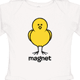 thumbnail image 4 of Inktastic Chick Magnet Boys Long Sleeve Baby Bodysuit, 4 of 5