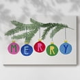 thumbnail image 2 of Colorful Christmas Collection A- Gallery Wrapped Canvas, 2 of 9