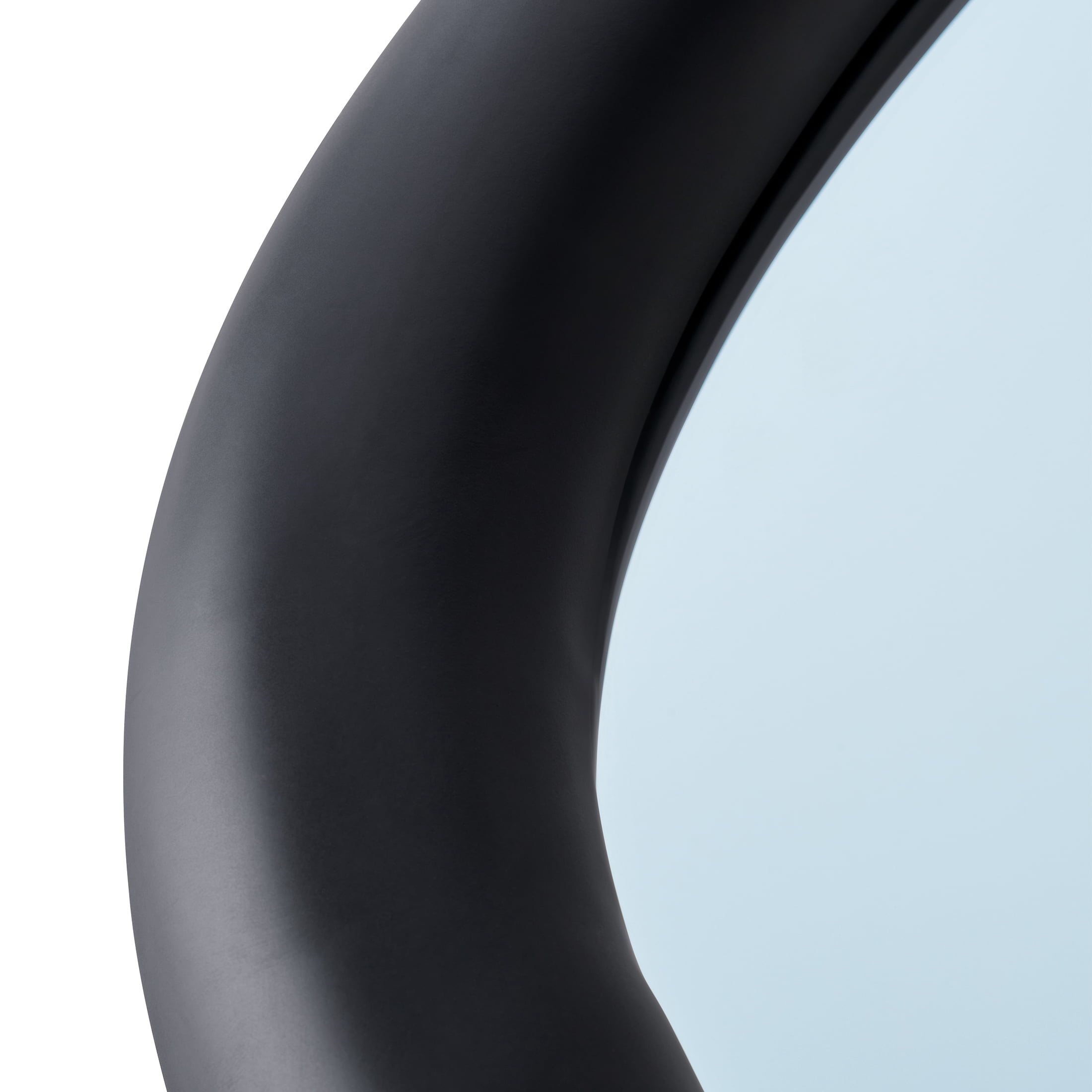Better Homes & Gardens Soft Organic Wood Frame Wall Mirror, 23.7x30 Inch, Black