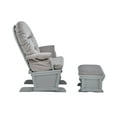thumbnail image 2 of Suite Bebe Madison Glider & Ottoman, Grey Finish with Light Grey Cushions, 2 of 4