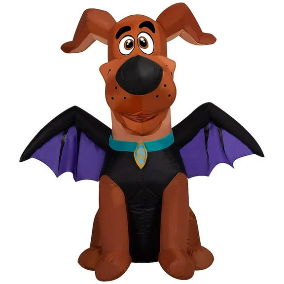 Scooby Doo Dog in Bat Costume Halloween Inflatable 3.5 ft