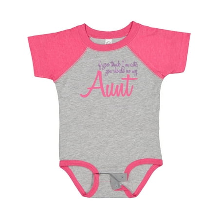 

Inktastic Cute Aunt Gift Baby Boy or Baby Girl Bodysuit
