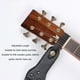 thumbnail image 4 of Correa De Guitarra, Correa De Hombro Para Guitarra Vintage, Púas De Guitarra, Bolsillo Para Púas, Cinturón De Guitarra Ajustable De Doble Capa Para Guitarras Eléctricas, 4 of 7