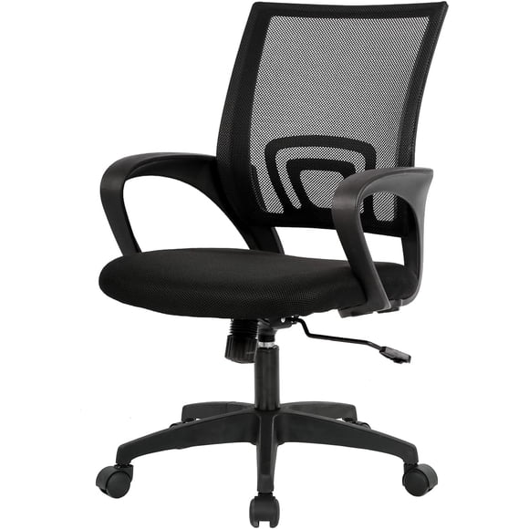 Silla de Oficina BestOffice con Respaldo Medio de Malla y Soporte Lumbar