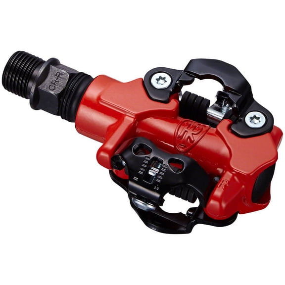 Ritchey Comp XC Pedals - Dual Sided Clipless with Platform, Aluminum, 9/16", Red