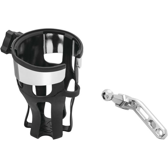 Kuryakyn Universal Chrome Reflex Drink Holder w/Perch Mount 6484