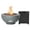 With Tank Cover, variant on BAIDE HOME 28-inch Propane Fire Pit Table, 55,000 BTU Fire Bowl with Lid, Lava rocks, Cover, pre-attached 10 ft hose, Outdoor Patio Backyard Gas Table