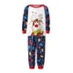 thumbnail image 2 of Conjunto de pijamas familiares a juego de Navidad Fiomva con estampado de dinosaurios de dibujos animados, ropa de dormir para el hogar, pijamas para adultos y niños, 2 of 7