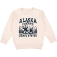 thumbnail image 2 of Inktastic Alaska Toddler Sweatshirt, 2 of 4