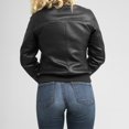 thumbnail image 7 of First Manufacturing WBL1006NZ-L-BLK Dani Fashion Leather Jacket for Women, Black - Large, 7 of 7