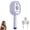 Purple, variant on Electric Spray Air Cushion Massage Comb, Anti-Static Air Cushion Hair Brush for Long and Short Hair, Helps Reduce Frizz and Nourish Hair